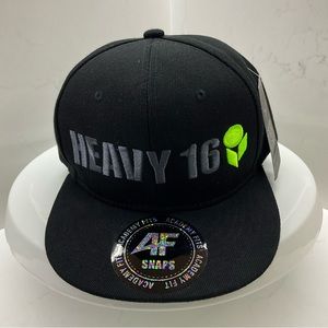 Heavy 16 snapback hat